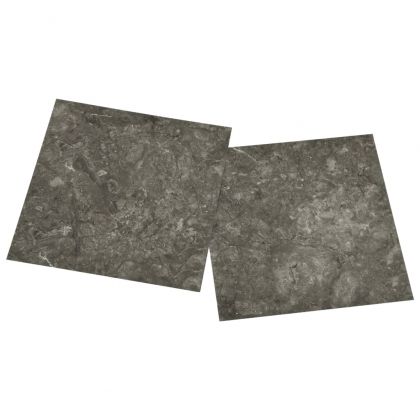 Самозалепващи подови дъски 20 бр PVC 1,86 м² сиви