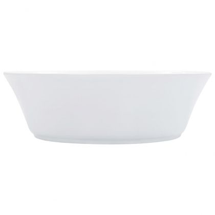 Мивка, 41x12,5 см, керамична, бяла