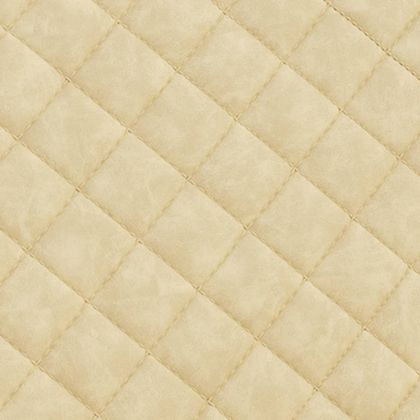 Конзолен стол, кремав, изкуствена кожа