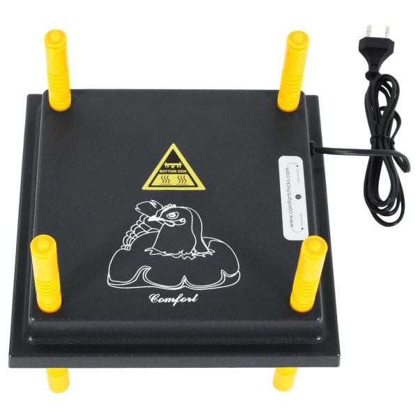 Нагревателна плоча за пиленца и патенца 25х25 см