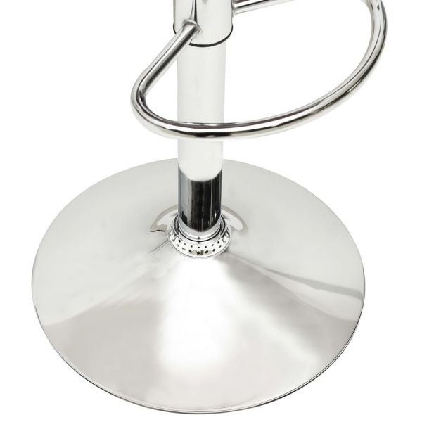 Бар табуретки, 2 бр, зелени, изкуствена кожа