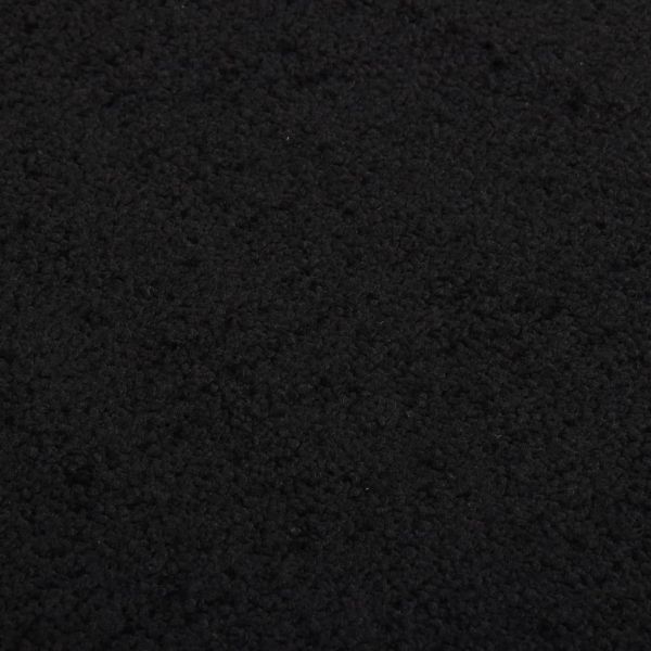 Изтривалка, черна, 80х120 см