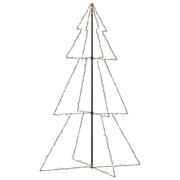 Коледна елха конус, 240 LED, за закрито и открито, 118x180 см