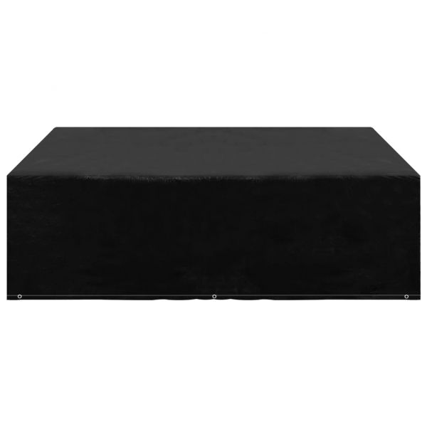 Покривала за градински мебели 2 бр 8 капси 200x200x70 см