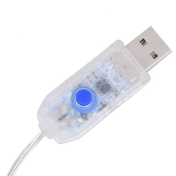 Коледна украса, 3 светещи елена, 229 LED лампички