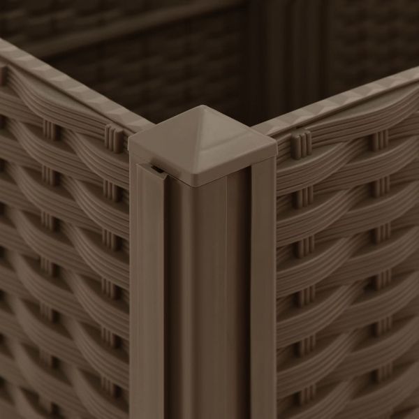 Повдигната леха 120x40x38 см, полипропилен