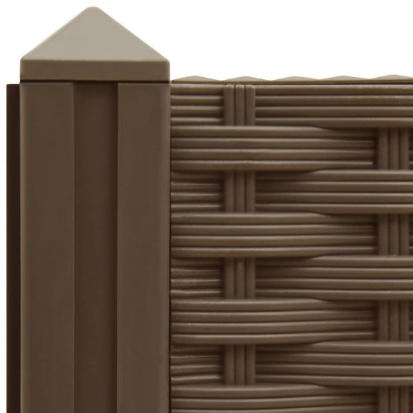 Повдигната леха, 160x40x71 см, полипропилен