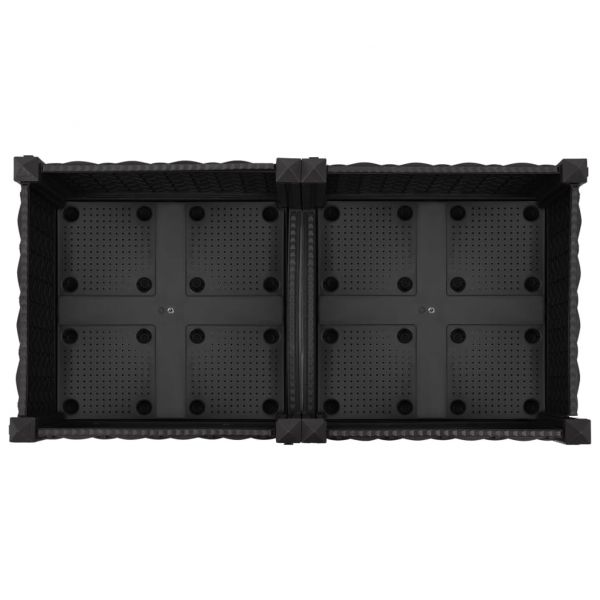 Повдигната леха, 80x40x23 см, полипропилен