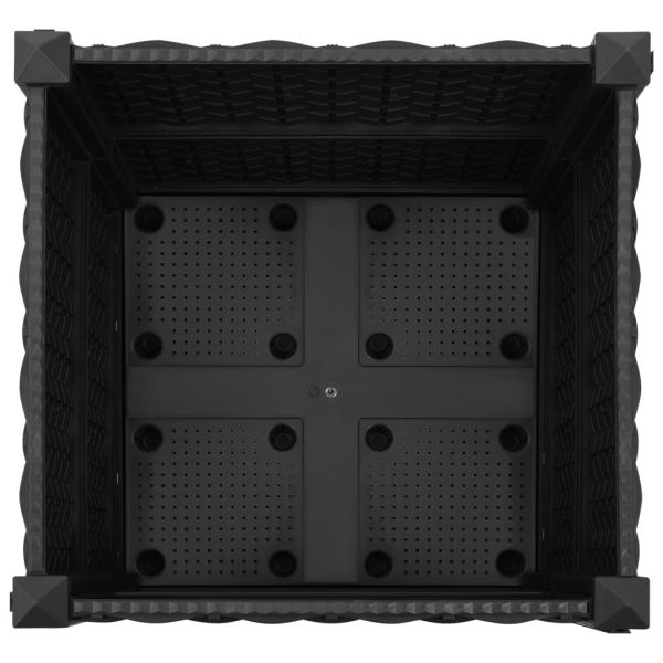 Повдигната леха 40x40x38 см, полипропилен