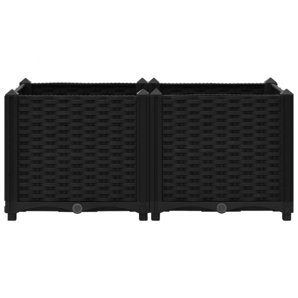 Повдигната леха 80x40x38 см, полипропилен