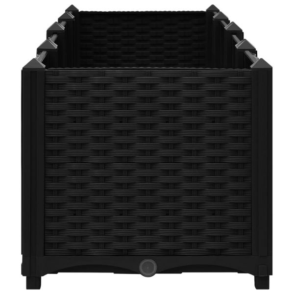 Повдигната леха, 160x40x38 см, полипропилен