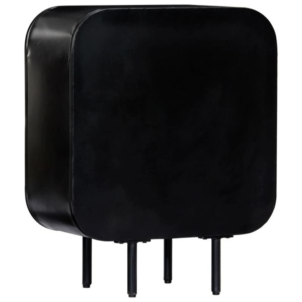 Шкаф, 60x30x75 см, регенерирано дърво масив