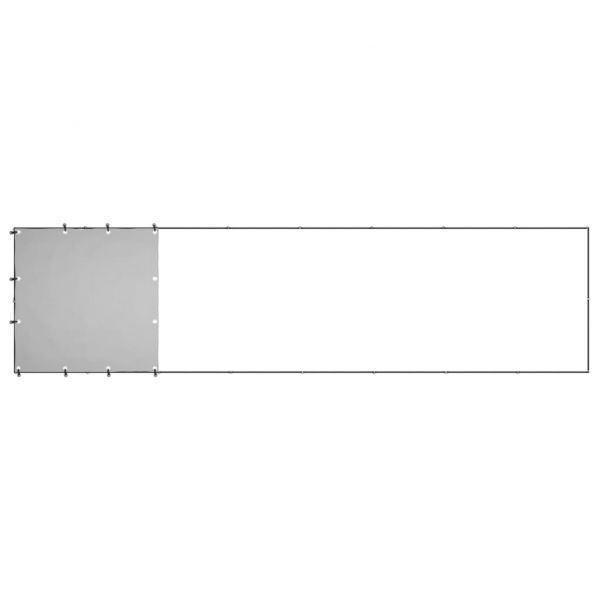 Клетка за кучета, черна, 4,84 м², стомана