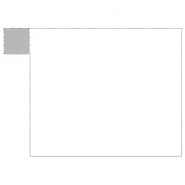 Клетка за кучета, черна, 37,51 м², стомана