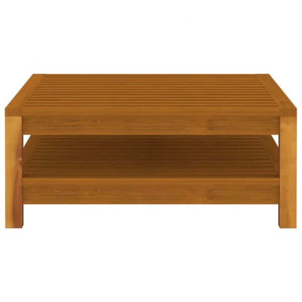 Градински лаундж комплект тъмносиви възглавници 3 части акация