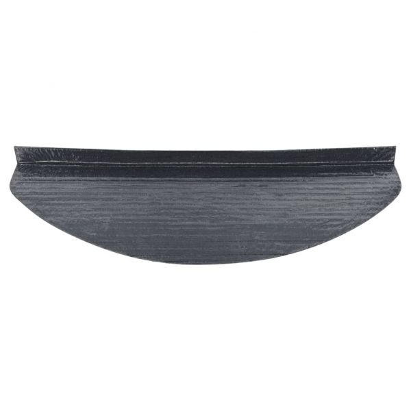 Самозалепващи стелки за стъпала, 15 бр, 65x22,5x3,5 см, сиви