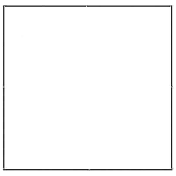 Клетка за кучета, черна, 4 м², стомана