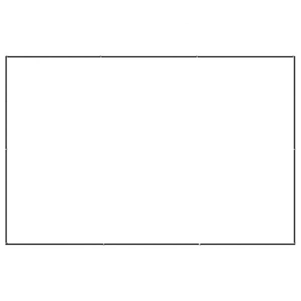 Клетка за кучета, черна, 6 м², стомана