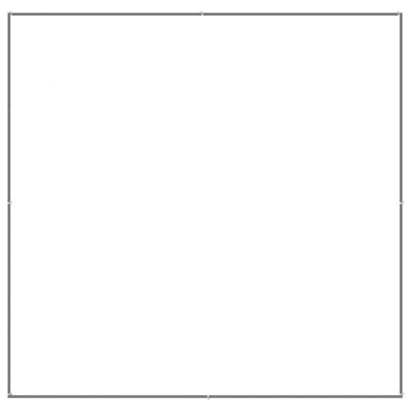 Клетка за кучета, сива, 4 м², стомана