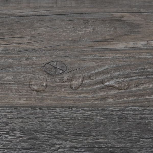 Самозалепващи подови дъски PVC 5,21 м² 2 мм индустриално дърво