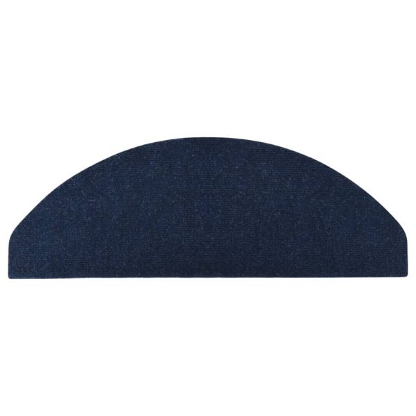 Самозалепващи стелки за стъпала, 15 бр, 65x22,5x3,5 см, сини