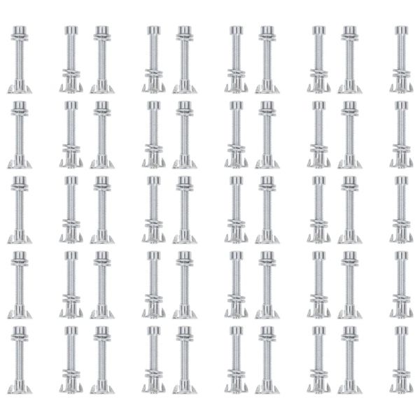 Камъни за катерене с въже, 50 бр, многоцветни