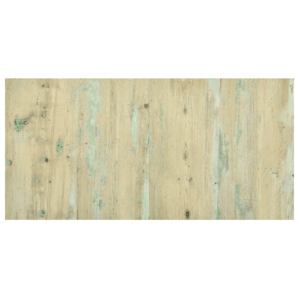 Самозалепващи подови дъски 20 бр PVC 1,86 м² светлокафяви