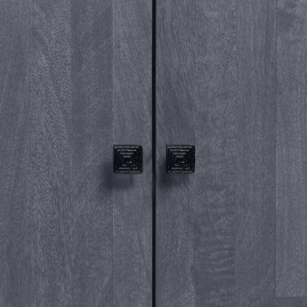 Бюфет, мангово дърво масив, 60x30x76 cм