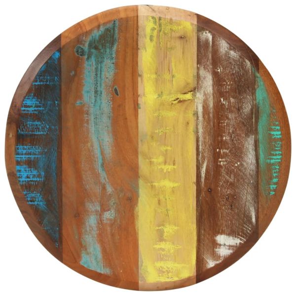 Бар табуретки, 2 бр, регенерирана дървесина масив