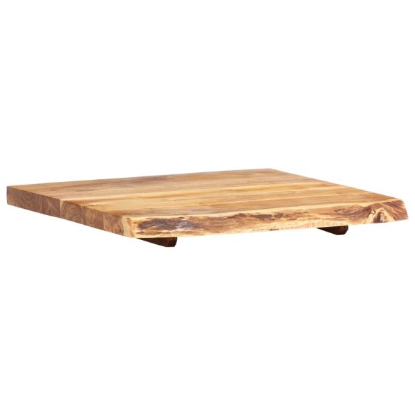 Плот за баня, акация масив, 58x52x3,8 см