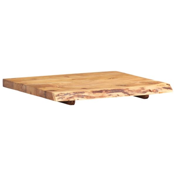 Плот за баня, акация масив, 58x52x3,8 см