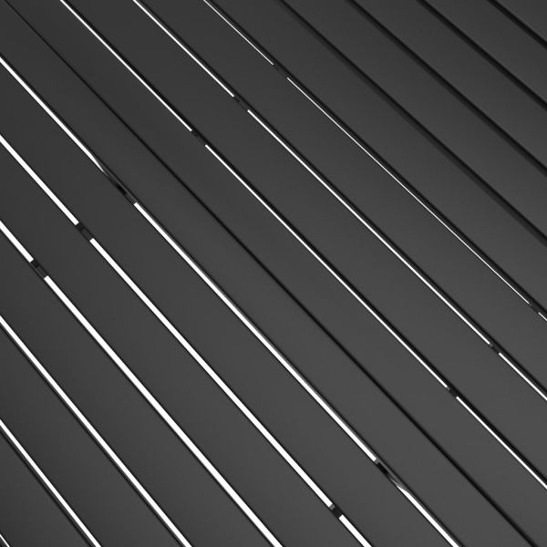 Градински трапезен комплект от 5 части, Textilene и стомана