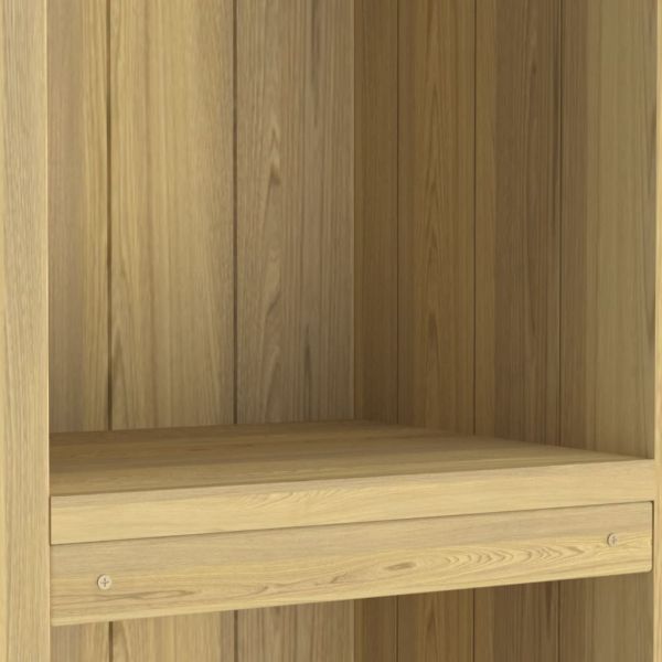 Градинска барака за инструменти, 40x33x222 см, импрегниран бор