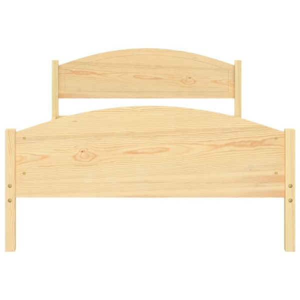 Рамка за легло, бор масив, 120х200 см