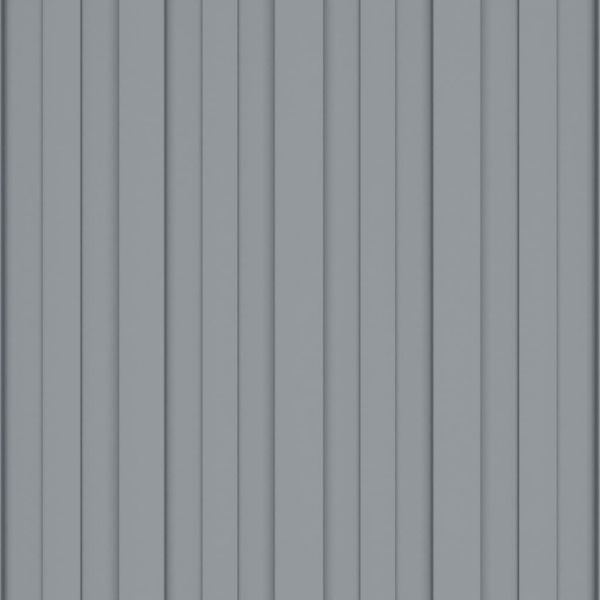 Покривни панели 36 бр поцинкована стомана сребристи 60х45 см