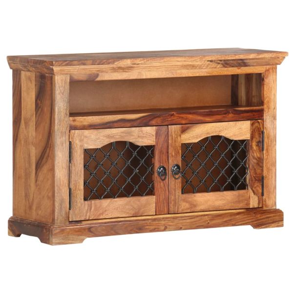 ТВ шкаф, 90x30x60 cм, акациево дърво масив