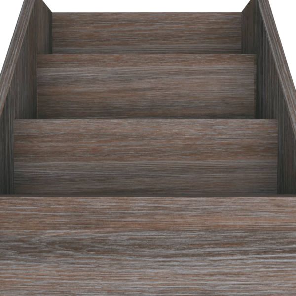 Рафт детски книги сив сонома дъб 71x30x78,5 см инженерно дърво