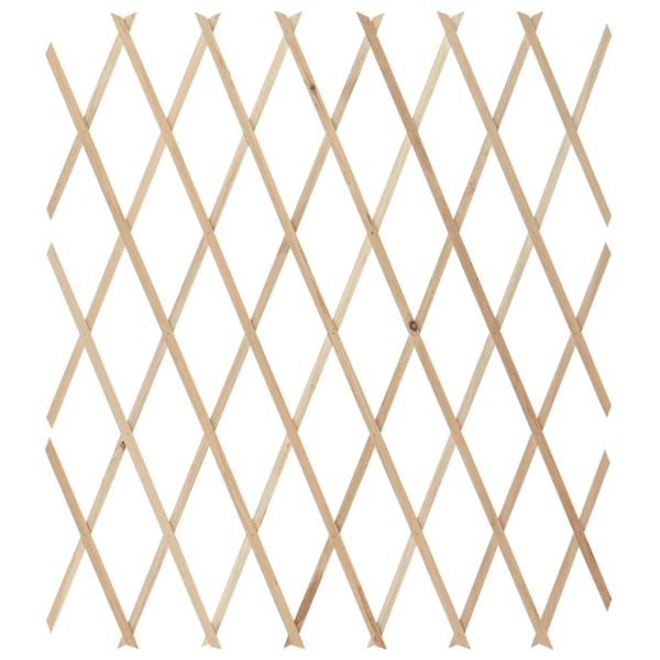 Огради хармоника, 5 бр, ела масив, 180x80 см