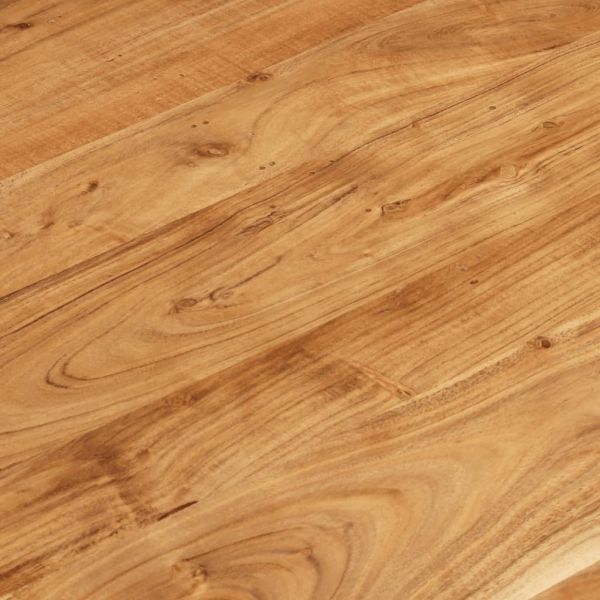 Маса за кафе, 80x80x40 см, акациево дърво масив