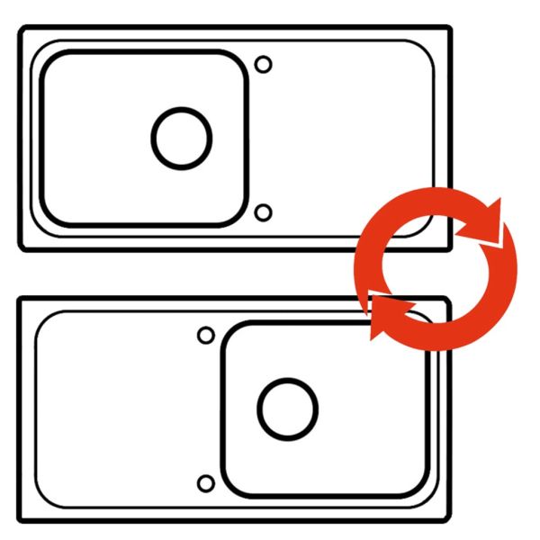 Гранитна кухненска мивка с едно корито, бежова
