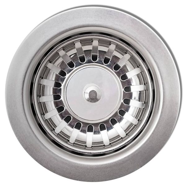 Гранитна кухненска мивка с едно корито, бяла