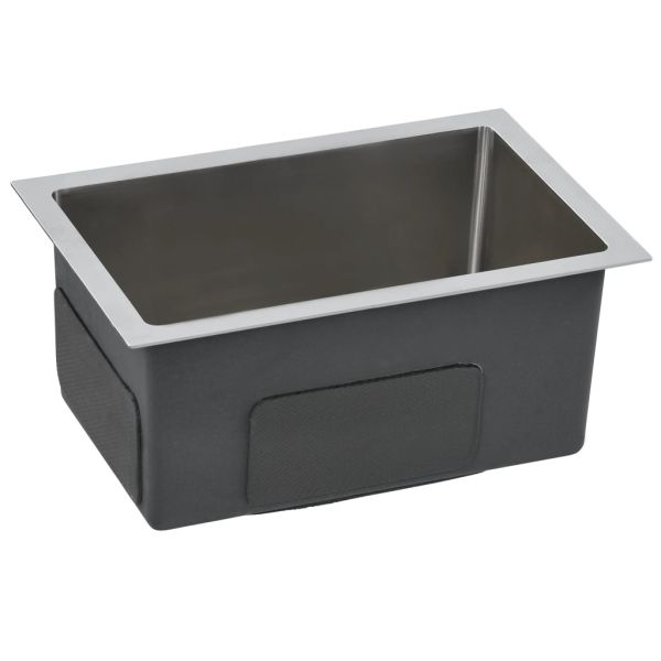 Ръчно изработена кухненска мивка, неръждаема стомана