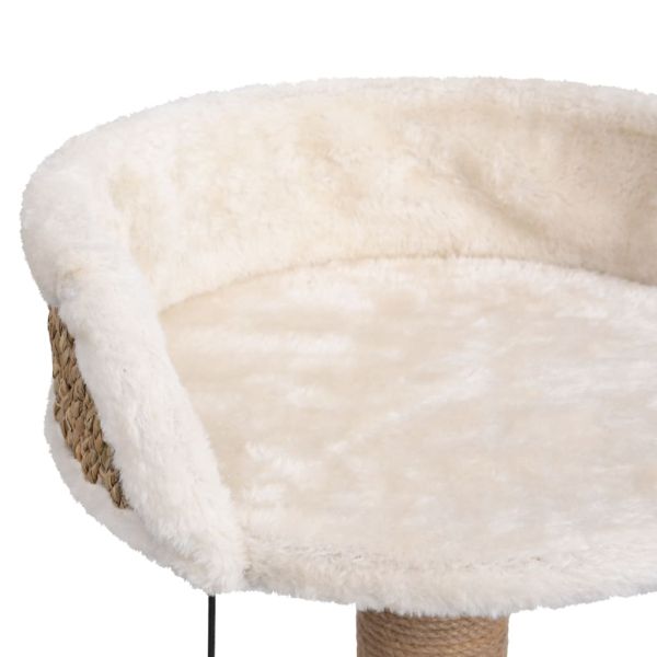 Котешко дърво със стълб за драскане, 49 см, морска трева