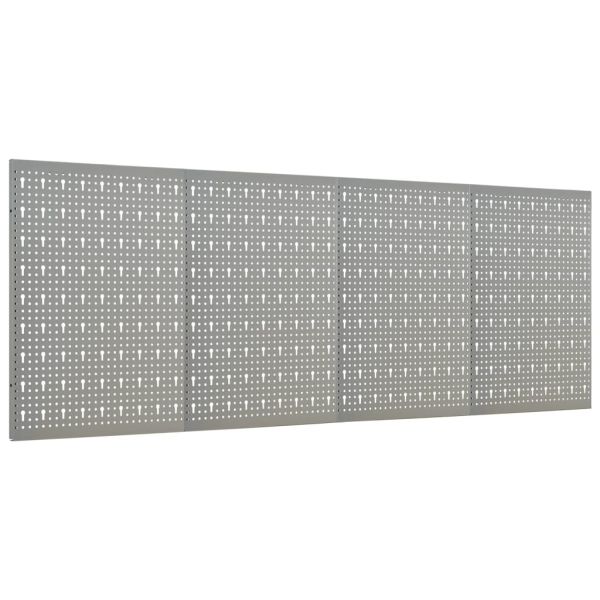Стенни панели за инструменти, 4 бр, 40x58 см, стомана
