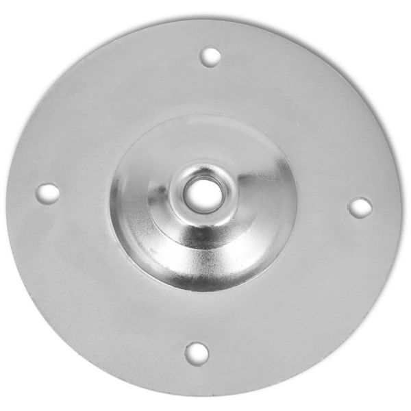 Телескопични крака за маса, хром, 2 бр, 710 мм-1100 мм