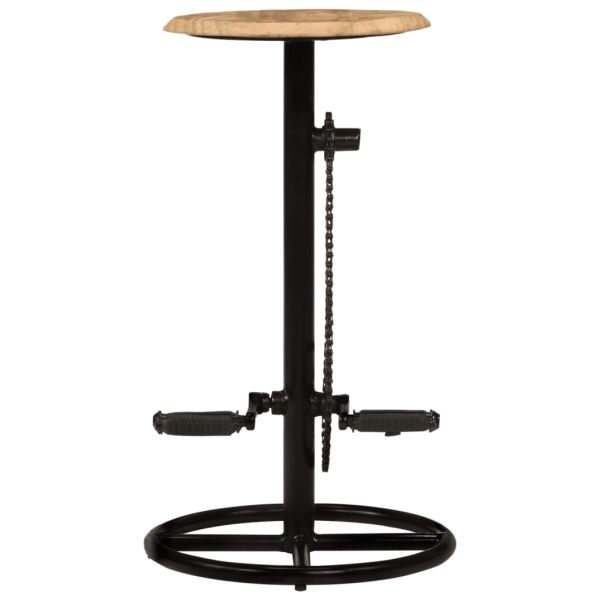 Бар столове, 2 бр, мангово дърво масив