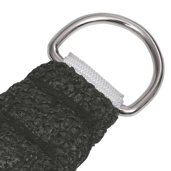 311105 Sunshade Sail 160 g/m² Anthracite 4/5x3 m HDPE