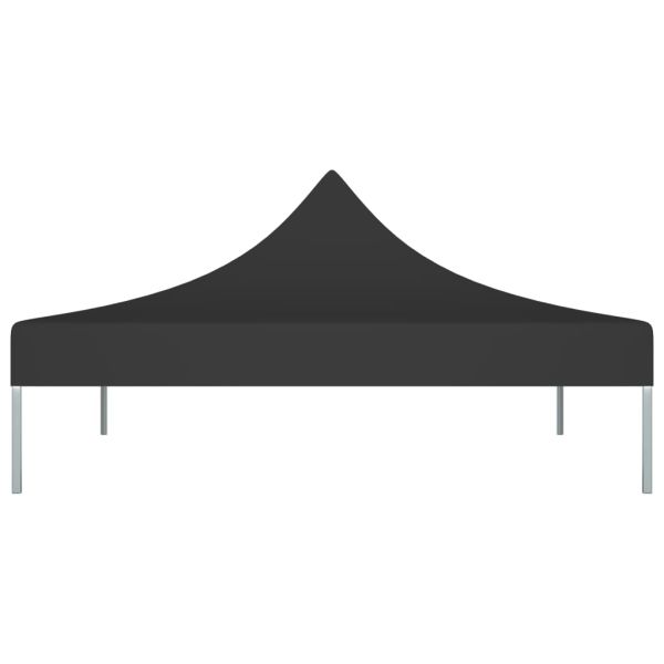 Покривало за парти шатра, 3х3 м, черно, 270 г/м²