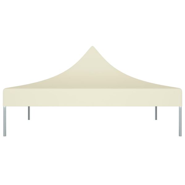 Покривало за парти шатра, 2x2 м, кремаво, 270 г/м²