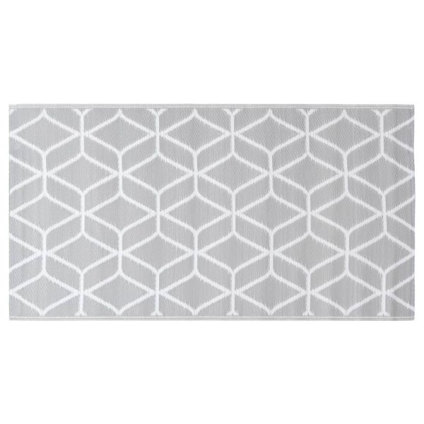 Килим за открито, ARAKIL сив, 160x230 см, PP